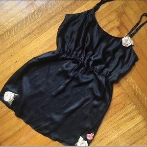 Anthropology silk dress. Beautiful!